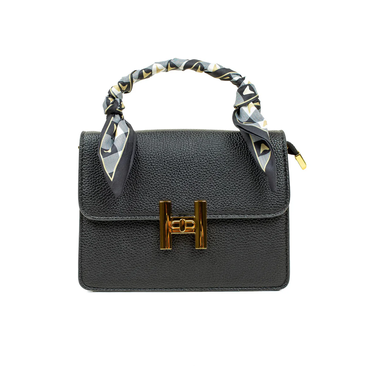 Classic Elegant Black Crossbody Bag