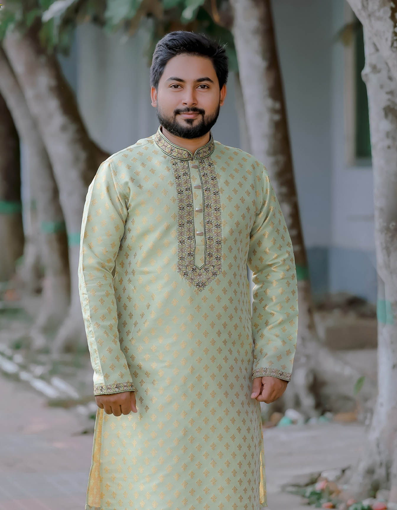 অলিভ কালার পাঞ্জাবী কোড: ২২